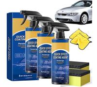 Sopami Voiture, Advanced Car Quick-acting Coating Agent Spray, 120 ml Cristal Coating, Dust -Proof and Glazing Effects Long-Lasting Car Paint Waxing (3 Pcs)