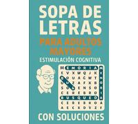 Sopas de Letras en Letra Grande: Ejercicios de Memoria para Adultos Mayores