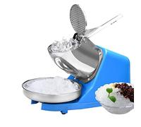 SOPERIT Electric Ice Shaver Machine 220v Broyeur à Glace INOX réglable Ice Crusher 143,3 lbs/H Convient à la préparation de Boissons Froides, de Smoothies, de Milk-Shakes, de mixeurs de Bar