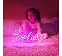 Sophia led signal de néon pour la décoration della parete USB Luminosità regolabile Soggiorno Bar Pub Club Réunions Arte Decorazione della parete