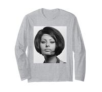 Sophia Loren Brass Target Hollywood Actrice 1964 Manche Longue