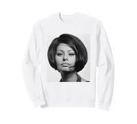 Sophia Loren Brass Target Hollywood Actrice 1964 Sweatshirt