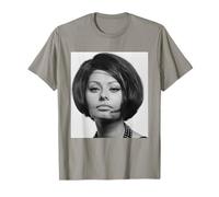 Sophia Loren Brass Target Hollywood Actrice 1964 T-Shirt