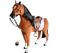 Sophia’s par Teamson Kids Cheval en Tissu - Beige pour Poupee de 18"