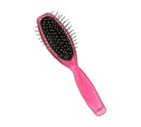 Sophia's par Teamson Kids Brosse pour poupée bébé 45,7 cm à Paillettes Roses, Brosse à Cheveux métallique pour poupées, Jouet de Simulation, Accessoires de poupées pour garçons et Filles