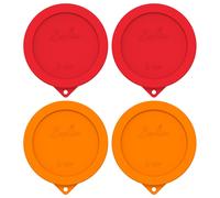 SOPHICO 2 tasse de couvertures de couvercle de rangement en silicone Round Remplacement pour ancre Hocking et Pyrex 7200-PC Bols en verre (r cipi