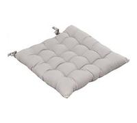 SOPHIE - Coussin de Chaise Matelassé 38x38cm Coton Coloris Nuage -