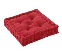 Coussin de Sol 50x50cm Coton Coloris Cerise - SOPHIE - ALTOBUY Rouge G