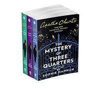 Sophie Hannah Hercule Poirot Série 3 Ensemble de collection de livres (Le mystère des trois quarts, cercueil fermé, les meurtres du monogramme)