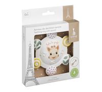Sophie la Girafe – Anneau de dentition sonore bébé – 6 textures, pouet intégré – caoutchouc naturel