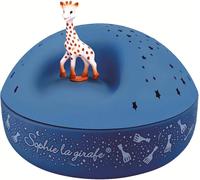 Sophie La Girafe. - Boîte À Trésors & Bijoux Musicale - Idéal Cadeau Enfant - Phosphorescent - Brille Dans La Nuit - Musique La Valse D'amélie Poulain - Colori Bleu Nuit