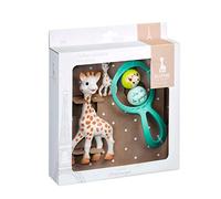 Sophie la Girafe Coffret naissance – Jouet à mordiller caoutchouc 100% naturel, hochet et porte-clés