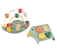 Sophie la Girafe - Coffret éducatif boulier et boîte à formes - motricité fine 10+ mois