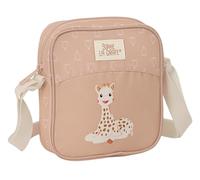 SOPHIE LA GIRAFE COOKIE - Petit sac à bandoulière pour enfant, idéal pour les enfants de 5 à 14 ans, confortable et polyvalent, qualité et résistance, 16 x 4 x 18 cm, couleur beige, beige, Estándar,