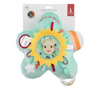 Sophie la Girafe - Coussin d’Éveil Soleil Bébé - Coussin Sensoriel pour Le Temps sur Le Ventre et Le Développement Moteur - Dès 3 Mois