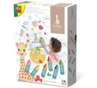 Sophie la girafe - Crayons de couleur pour le bain et formes