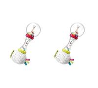 Sophie la Girafe - Hochet Soft Maracas Sophie la Girafe - Instrument de Musique - Jouet d'éveil adapté aux Mains de bébé - Développe la motricité et l'éveil de Votre Enfant (Lot de 2)