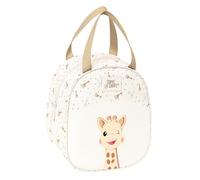 Sophie LA Girafe Honey Trousse Isotherme préscolaire, Adaptable au Chariot, idéale pour Les Enfants de 5 à 14 Ans, Confortable et Polyvalente, qualité et résistance, 19 x 14 x 22 cm, Couleur Beige