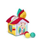 Sophie la Girafe - Maison des Découvertes - Jouet d’Éveil Sensoriel Bébé 10 Mois+ - Idée Cadeau Naissance - Textures Variées, Balles Colorées - Développement Motricité Fine - Fresh Touch