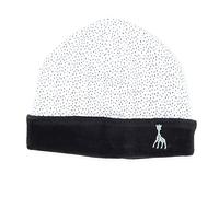 Sophie La Girafe Mixte Bébé Cache-Oreilles pour Bonnet Nouveau-Né, Blanc, 3 Mois EU