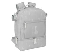 Safta Sophie La Girafe Mum Baby Accessories 19.40l 27x33x10 Cm Backpack Gris Enfants