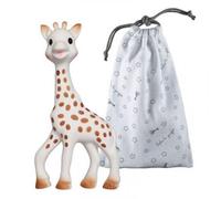 Sophie la girafe + petit sac en tissu
