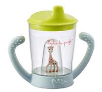 Verre d'apprentissage anti-fuite BLEU Sophie la girafe