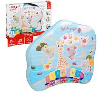 Sophie la Girafe - Touch & Play Board Tableau Interactif Musical - Dès 3 Mois - 6 Bruits d'Animaux, 6 Mélodies, Mode Piano - Mousse Sécurisée, Multi-Supports, Lavable - Idée Cadeau Bébé Éveil