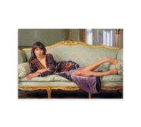 Sophie Marceau Star Poster Art mural Peinture sur toile Décoration d'intérieur Impression Art 40 x 60 cm