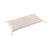 AltoBuy Sophie - Matelas de Sol avec Pompons 60x120cm Coton Coloris Grège