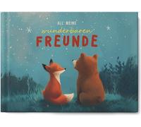 Sophies Kartenwelt Livre d'amitié - Livre d'amitié - École primaire - Idée cadeau pour la rentrée des classes pour filles et garçons - Livre d'amitié - Pour l'école - Pour garçons et filles