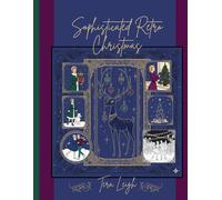 Sophisticated Retro Christmas: An Adult Coloring Book