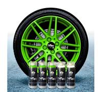 Sophisticauto Full DIP - Lot de 5 bombes de peinture pour jante (vert fluo)