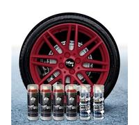 Sophisticauto Full Dip Packs Économie Jantes 6 Sprays Rouge Cerise Brillant