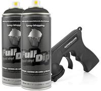 Sophisticauto Lot économique avec 2 anthracite métallisé mat 400 ml Fulldip + 1 poignée Cangun