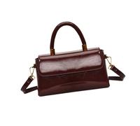 SophistiquatedCrossbody Bag With Adjustable Strap Practical PU Leather Shoulder Handba for Work Shopping and Social Event Elegant Women Bag, Rouge, One Size