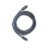 Sophon Câble Thunderbolt 4 & USB4 Type-C, Ligne Coaxiale 16 Cœurs/8 Brins, 8K@60Hz, Double 4K@60Hz, VRR 4K@144Hz, Transfert 40Gbps, Charge Rapide 5A/20V, Nylon Tressé Durable (2M)
