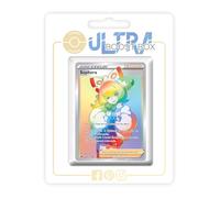 Sophora 217/198 Dresseur Arc en Ciel Secrète - Ultraboost X Épée et Bouclier 6 Règne de Glace - Coffret de 10 Cartes Pokémon Françaises
