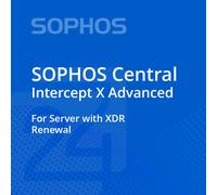 SOPHOS Central Intercept X Advanced for Server with XDR - Renewal 1 An EDU 50 - 99 Server