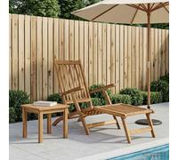 Sophrelle Chaise de Deck Pliable Naturel Bois de Teck Massif,Chaises de Jardin,42030520