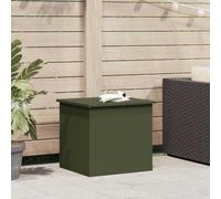 Sophrelle Coffre de Rangement de Jardin Acier galvanisé 55 x 50,5 x 50 cm,Chariots de Rangement,874577