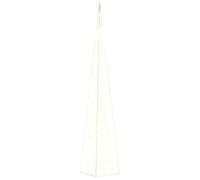 Sophrelle Cône Lumineux décoratif à LED Acrylique Blanc Chaud 90 cm,Éclairage de Noël,328959