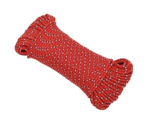 Sophrelle Corde de Bateau Rouge 5 mm 50 m Polypropylène,Cordes & câbles de Construction,0.58kg-152386