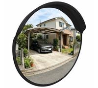 Sophrelle Miroir de Circulation Convex extérieur Noir Ø75 cm,Signalétique,42045530