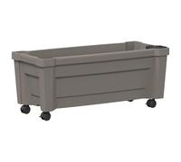 Sophrelle Pot Calypso avec Roues PP Gris,Cache-conteneurs à déchets,42041720