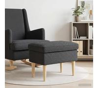 Sophrelle Pouf Gris foncé 55 x 35 x 41 cm Bou haises Pliantes & tabourets,42030005