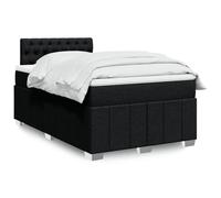 Sophrelle Sommier à Lattes de lit avec Matelas Noir 120x190 cm Tissu,Lits & Cadres de lit,3287016