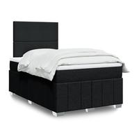 Sophrelle Sommier à Lattes de lit avec Matelas Noir 120x190 cm Tissu,Lits & Cadres de lit,3291602