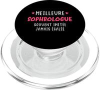 Sophrologie métier Humour Meilleure sophrologue PopSockets PopGrip pour MagSafe