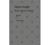 Sophrologie mon carnet client: suivi client fiche séance
